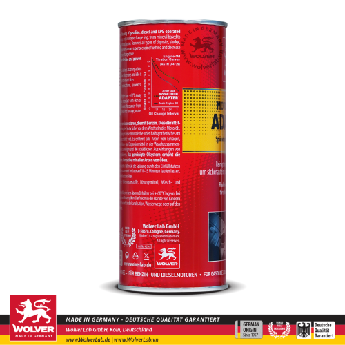 Wolver Motor Flush Adapter 350ml